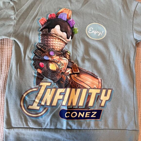 THOR Marvel Love & Thunder Infinity Conez Sweater Pull Over Sz. XS - Picture 9 of 9